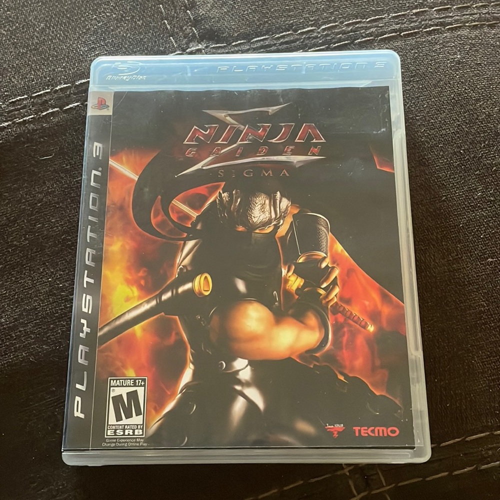 🎮 Ninja Gaiden Sigma PS3 PlayStation 3 2007 Black Label Complete CIB